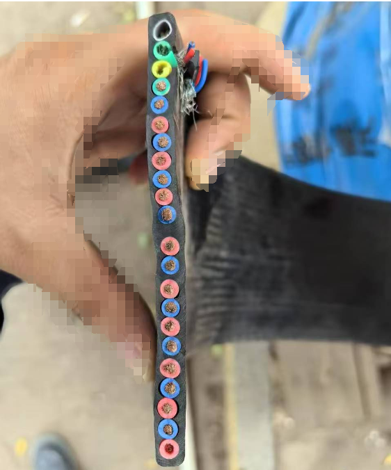 影视灯光设备用低烟无卤带状电缆13*4+2DMX+1CAT6